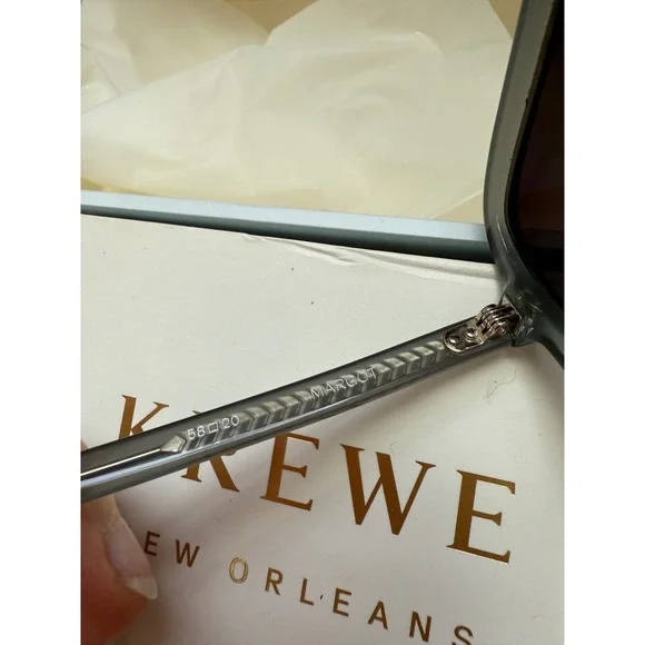 KREWE Margot sunglasses blue square - Picture 9 of 14